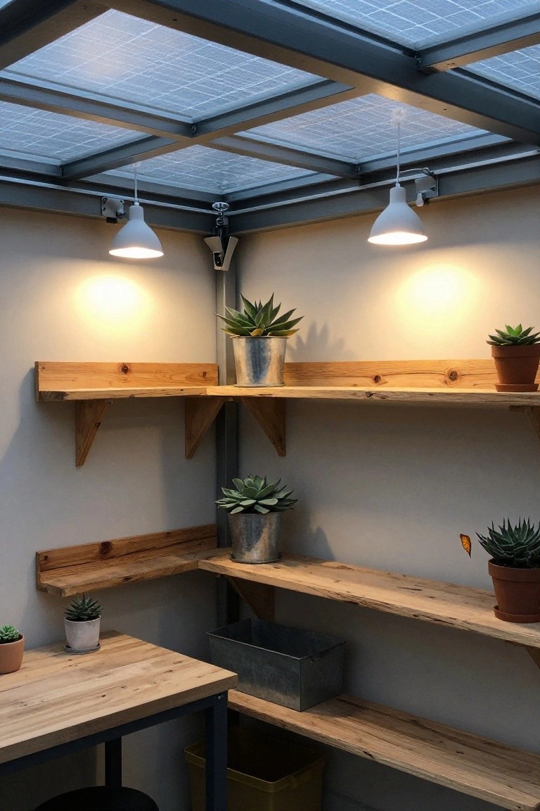 Pendant Lights for Garage Corners