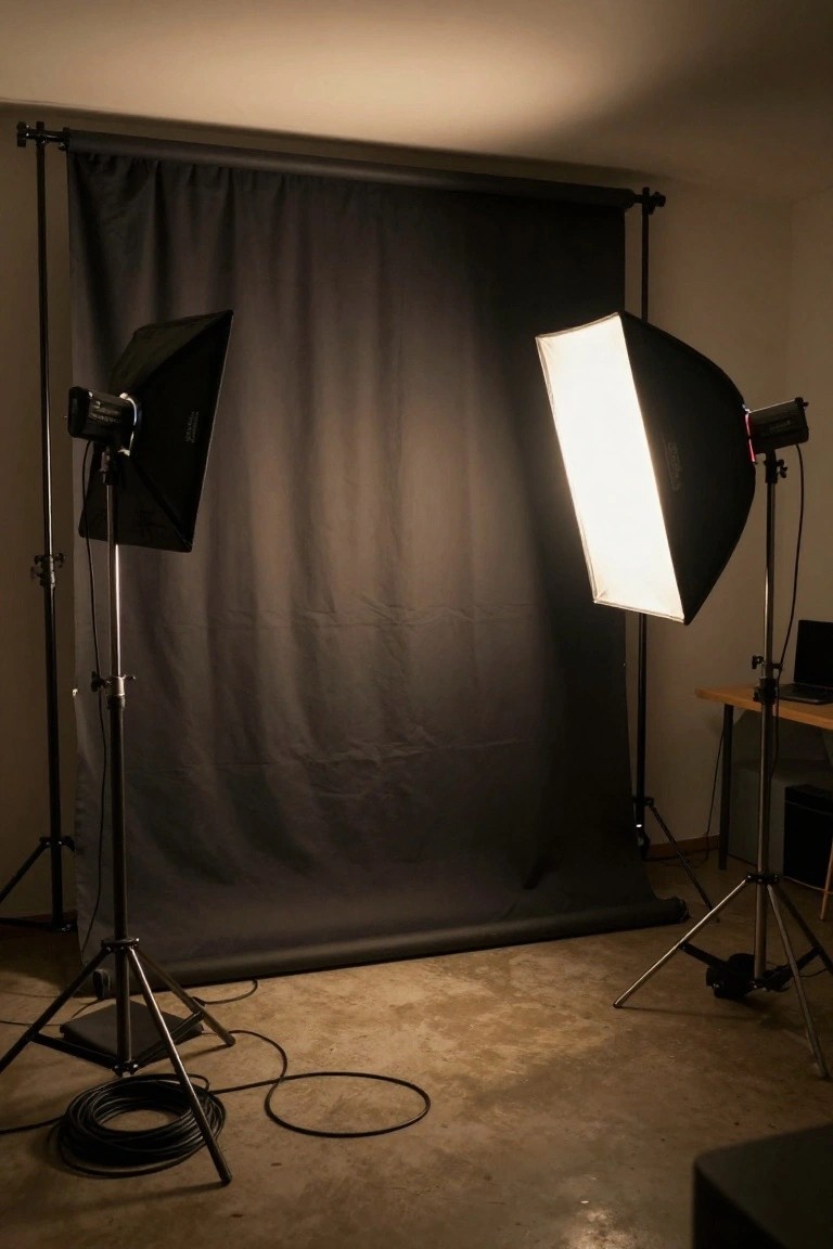 Softboxes for Garage Lighting