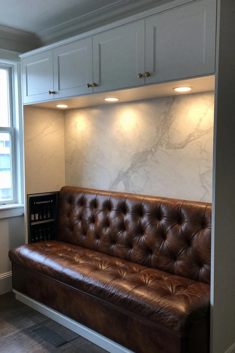 Cabinet Lighting Over Garage Benches