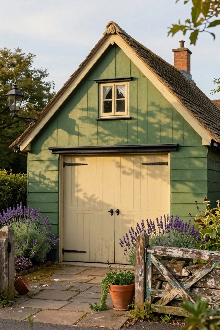Muted Sage Green Walls