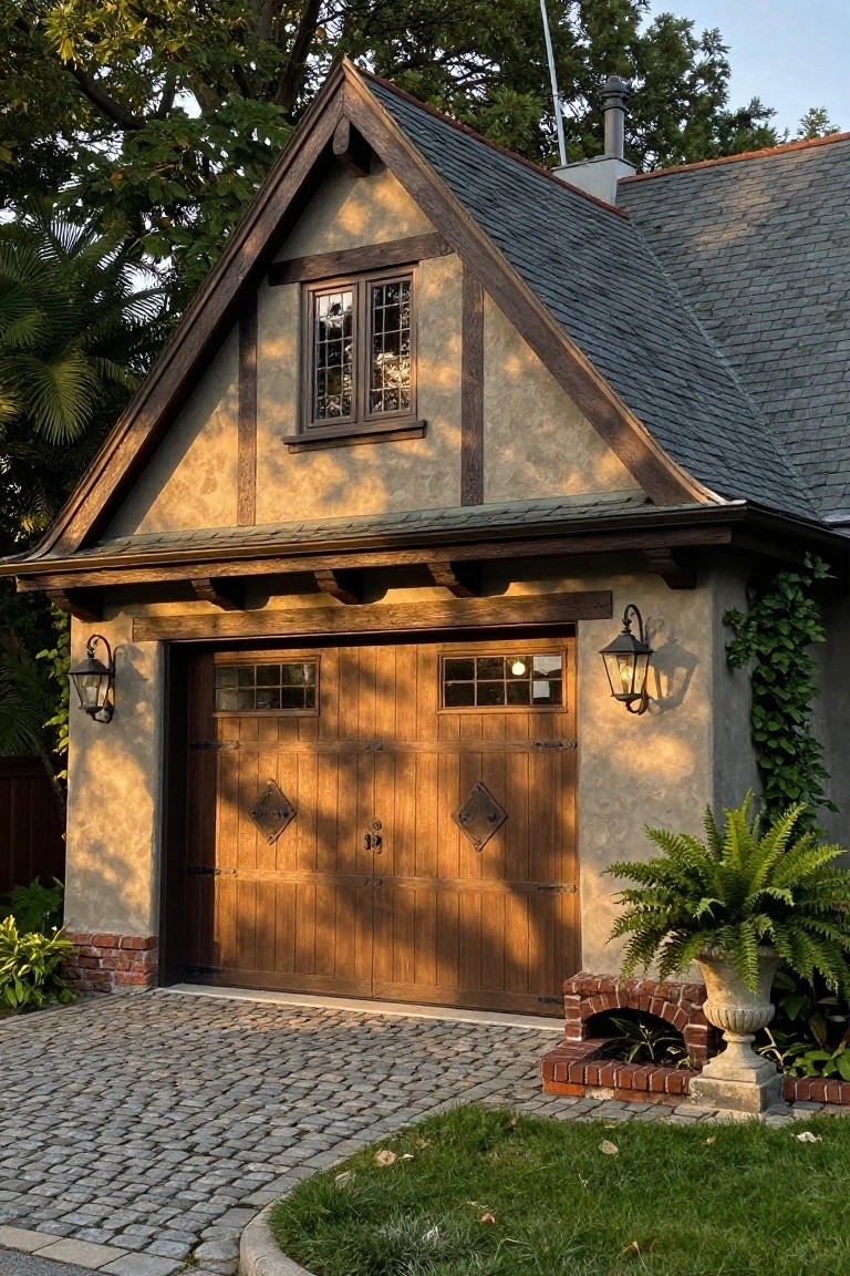 Warm Beige Garage Walls