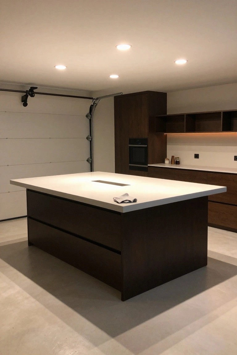 Recessed Lights for Garage Workspaces