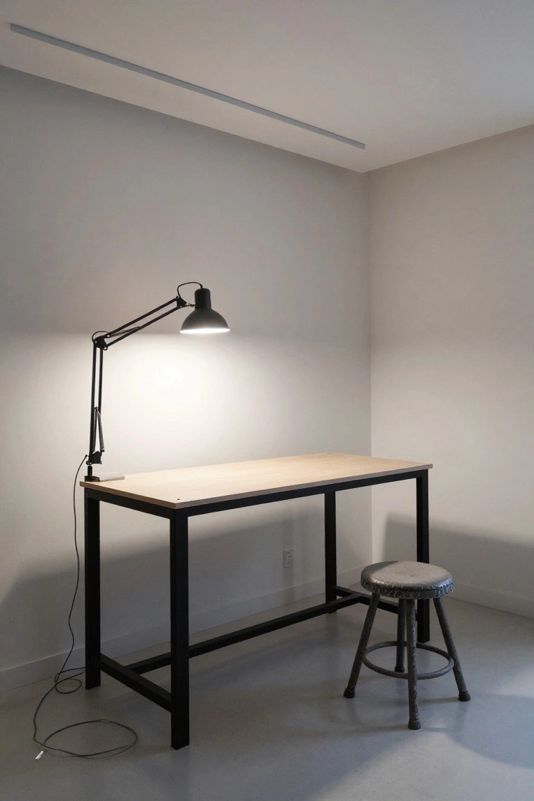 Task Lighting for Garage Desks