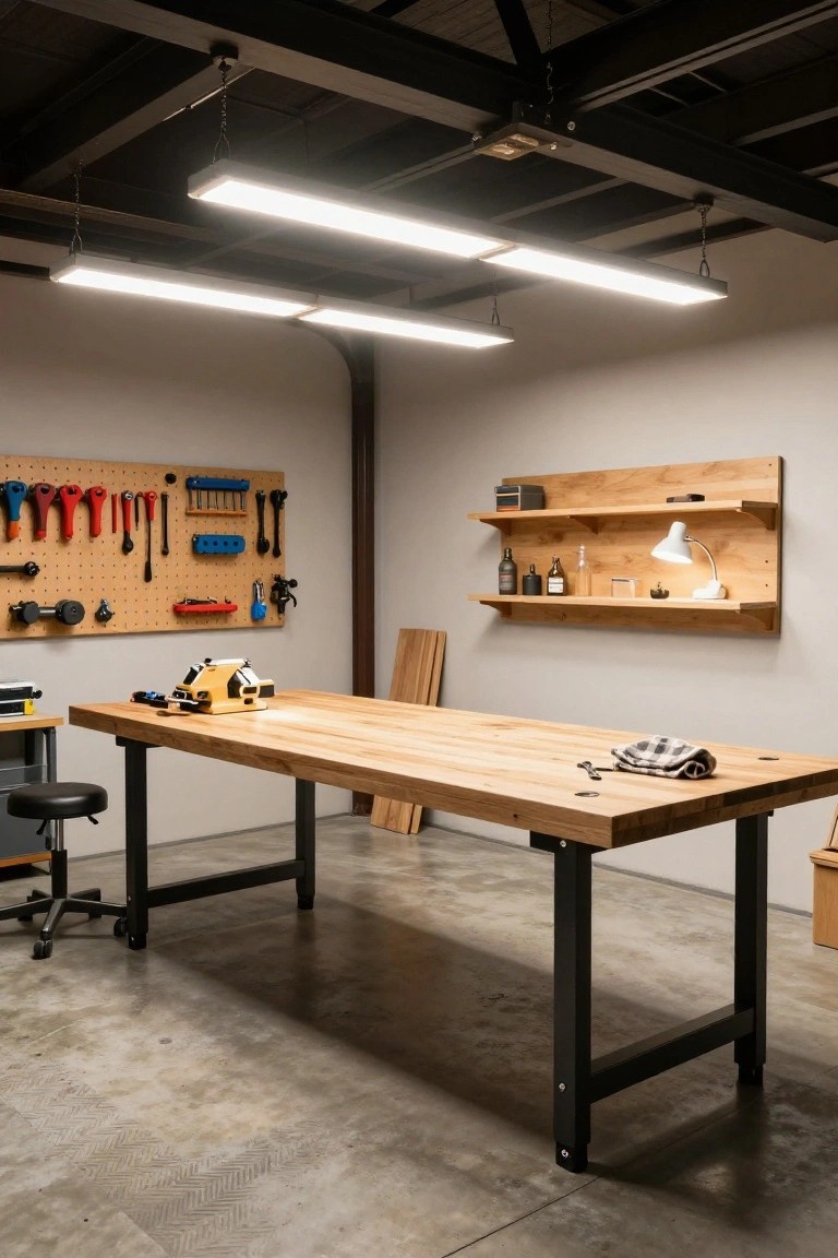 Overhead Shop Lights